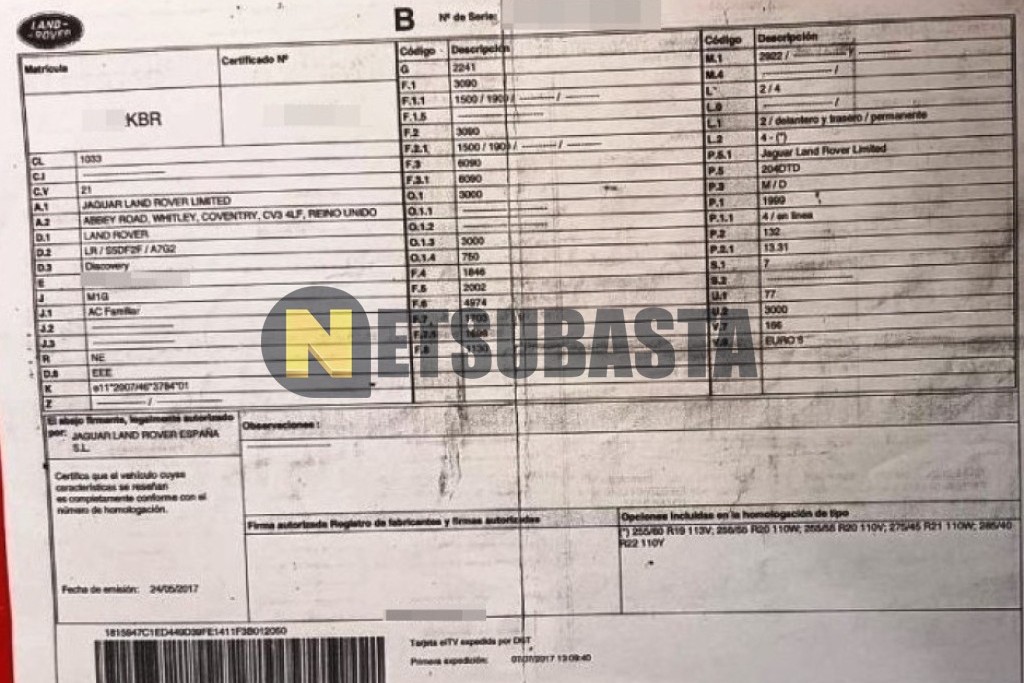 Land-Rover Discovery Sport 2.0 Td4 Aut. 4x4 2017