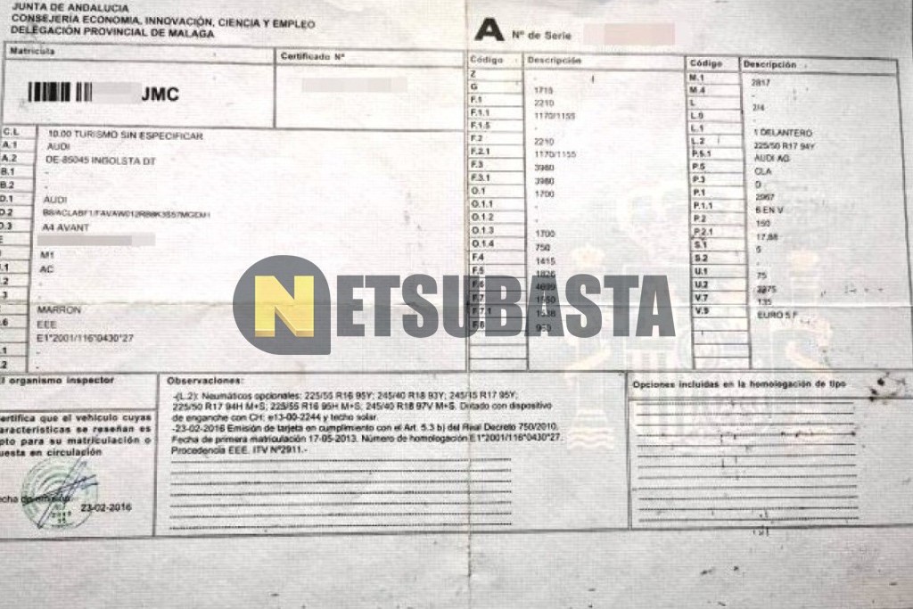 Audi A4 Avant 3.0 TDI S tronic 2013