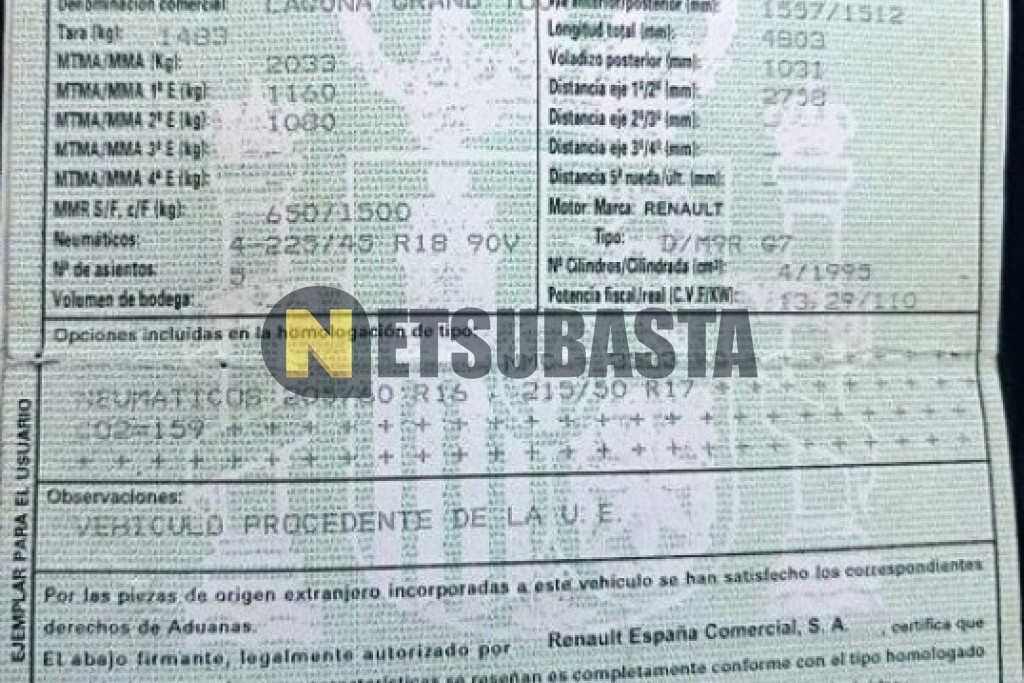 Renault Laguna Grand Tour 2.0 dCi 2008