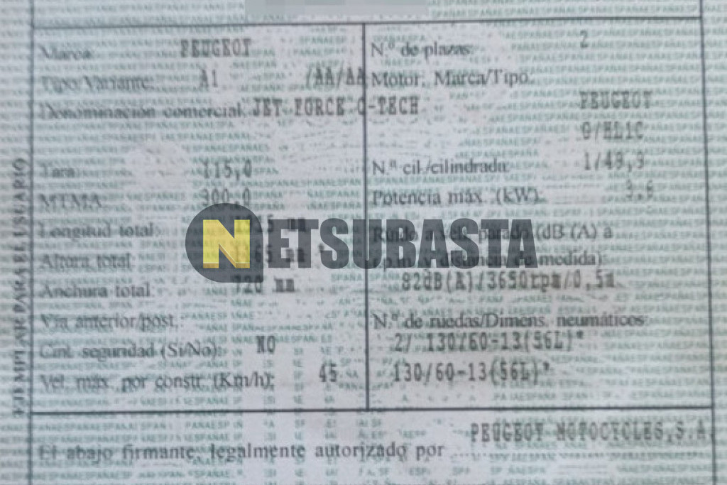 Peugeot Jet C-Tech 50 Force 2005