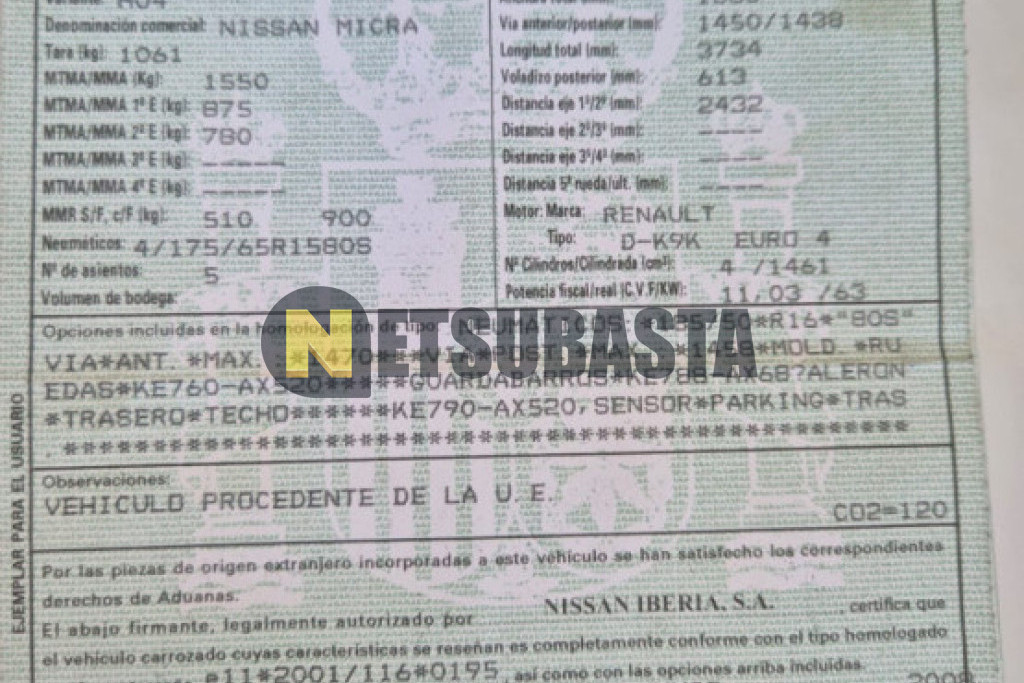 Nissan Micra 1.5 dCi 2009