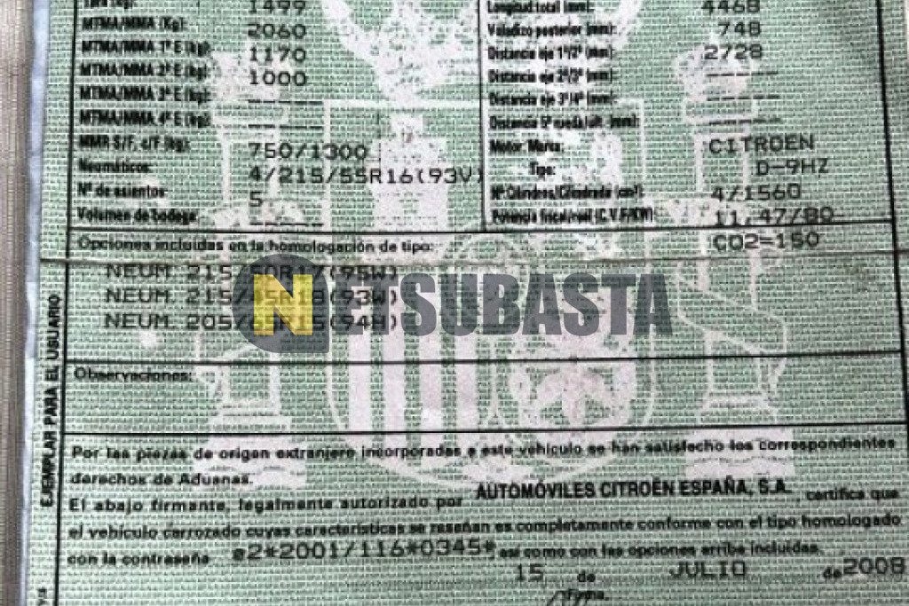 Citroën C4 Picasso 1.6 HDi FAP CMP 2008