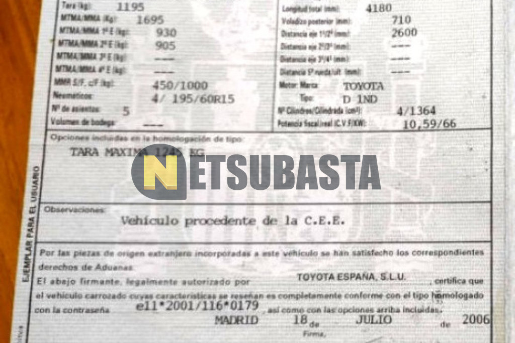 Toyota Corolla 1.4 D4-D 2006
