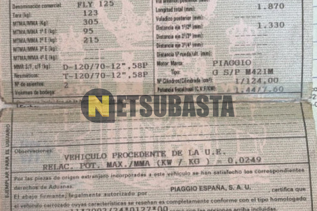 Piaggio Fly 125 2005