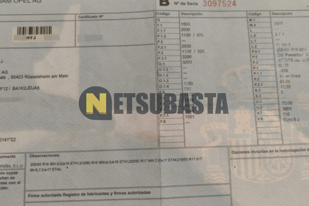 Opel Astra 1.7 CDTi 2014