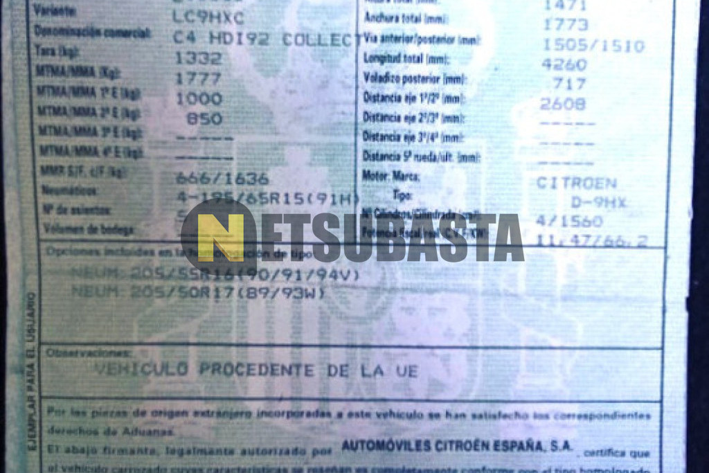 Citroën C4 1.6 HDi 2007