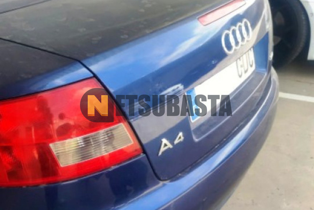 Audi A4 cabrio 3.0 multitronic 6 vel 2003
