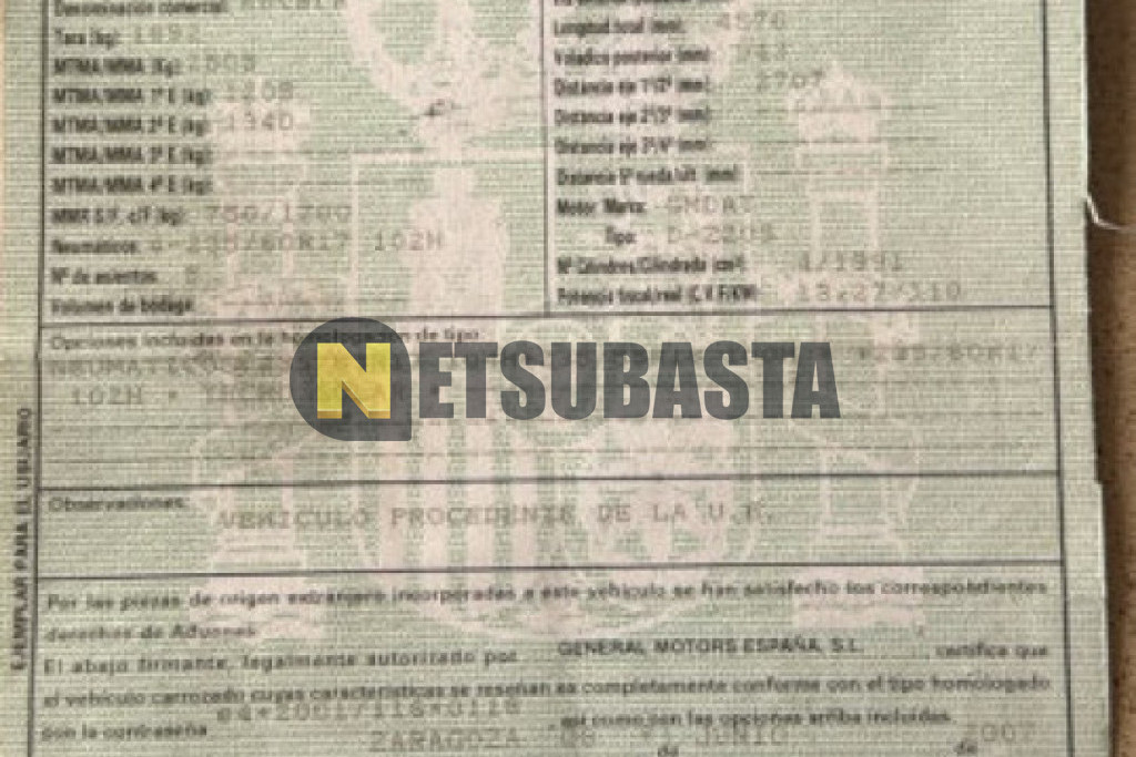 Opel Antara 2.0 CDTI 16v Aut. 2007